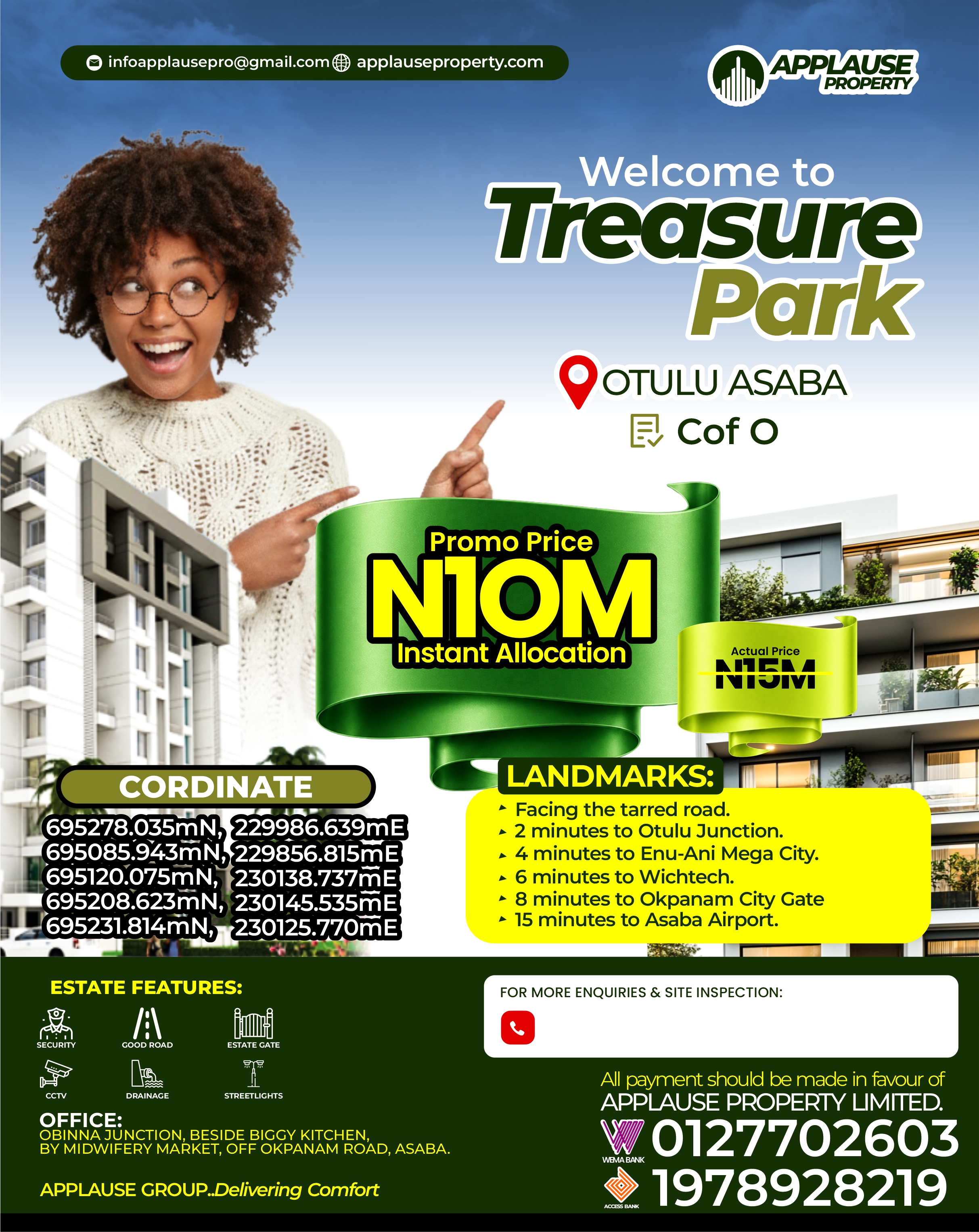 Treasure Park Estate Flyer